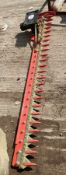 1.8 METRE HYDRAULIC FINGER BAR MOWER TO SUIT MINI