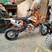 KTM 50SX MOTORBIKE C.W SPARE PARTS & TYRES *** No