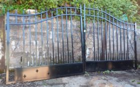PR OF UNUSED DRIVEWAY GATES EACH GATE =7FT WIDE 71