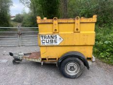 FAST TOW WESTERN 950 LITRE TRANSCUBE DIESEL BOWSER