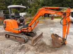 HITACHI EX22 MINI DIGGER C.W 2 BUCKETS RTD Item **