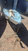 DINGHY C.W TROLLEY & TRAILER *** No Vat On Hammer