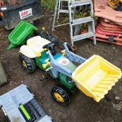 PEDEL TRACTOR & TRAILER *** No Vat On Hammer - Auc