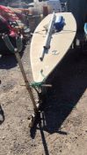 DINGHY C.W TROLLEY & TRAILER *** No Vat On Hammer