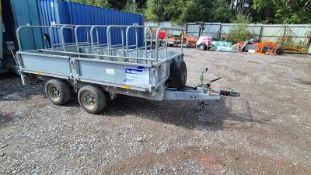 IFOR WILLIAMS TWIN AXLE 2.7 TON DROPSIDE TRAILER C