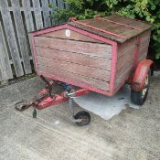 SINGLE AXLE TRAILER *** LOCATED OFFSITE TQ12. This