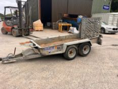 IFOR WILLIAMS GH94BT PLANT TRAILER C.W LED LIGHTS