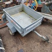 SINGLE AXLE ERDE TRAILER *** No Vat On Hammer - Au
