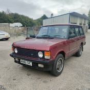 1995 LAND ROVER RANGEROVER VOGUE EFI A 3950cc Auto Petrol Estate Red 102k M855CVC