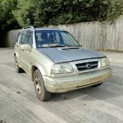 2000 SUZUKI GRAND VITARA TDI AUTO 1998cc Auto Diesel Estate Gold V481SJO