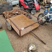 TRAILER TO SUIT GARDEN TRACTOR ATV/UTV *** No Vat
