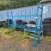 TYRE RACK *** LOCATED OFFSITE TQ12. This lot is pa