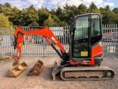 KUBOTA U27-4 DIGGER 2020 2116HRS C.W QH 3 BUCKETS