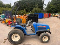 ISEKI 325 COMPACT TRACTOR SHOWING 1274HRS
