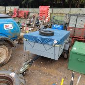 SINGLE AXLE TRAILER *** No Vat On Hammer - Auction