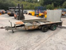 IFOR WILLIAMS 3.5 TON PLANT/MINI DIGGER TRAILER C.