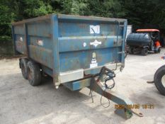 MARSTON TWIN AXLE TIPPING TRAILER 307126***DIRECT
