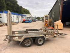 INDESPENSION 2.7 TON MINI DIGGER TRAILER C.W DIGAD