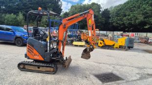 HITACHI ZAXIS 17U-2 MINI DIGGER 2015 3427HRS C.W