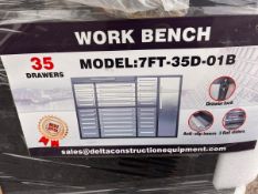 UNUSED 7FT 35 DRAWER TOOL CHEST