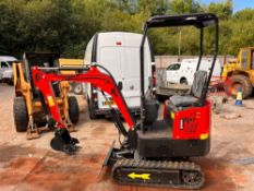 JPC HT12 MINI DIGGER C.W 1 BUCKET UNUSED