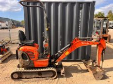 KUBOTA U10 MICRO DIGGER 2015 C.W EXPANDING TRACKS