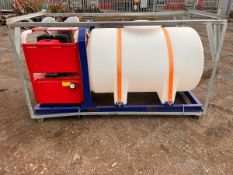 UNUSED SKID MOUNTED STEAM CLEANER ELEC START C.W H