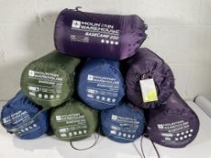 Eight Mountain Warehouse Basecamp 200 Regular Sleeping Bags - Various Colours.