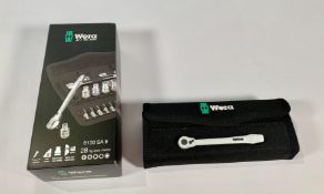 Wera 28 pcs 8100 SA 8 Zyklop Metal Socket Set, Boxed, New.