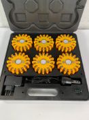Warning Lights (6 pcs) - Yellow.