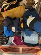 Assorted Pre-owned Clothing and related (stillage not included).