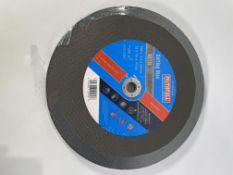Twenty Five Faithfull Metal Cut Off Disc 300 x 3.5 x 20mm FAI3003520M.