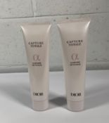 Two Dior Capture Totale La Mousse Nettoyante foaming Cleanser 2 x 110g Testers.