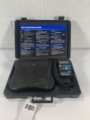 A Mastercool ACCU-CHARGE II Scale in Carry Case. Pre-owned.