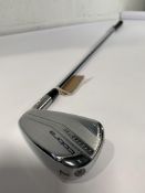 Cobra King Forged Tec Golf Club - Steel, Hand: Right, 7-Iron, KBS Tourlite S Shaft, Lamkin Grip. As