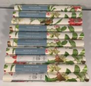 Nine Rolls of Wedgewood by Clarke & Clarke - Pink Lotus Design Wallpaper - Nominal Roll Size 10.05m