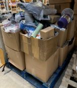 A Pallet of Miscellaneous Items to Include Tools, Toys and Homewares Items.