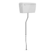 Dudley D Auto 13.5 Litre Cistern 25mm Outlet 90mm C/S PDUWHA314494 - White - New (stock image).