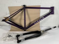 Stayer Bicycle Frame (possibly CRIT) and a Columbus 1 1/2 Futura Cross+ Disc Fork - New.