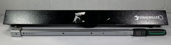 STAHLWILLE Digital Manoskop 766/65 Torque Wrench Rachet, 65 - 650Nm With Hard Case, Preowned.