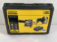 Stanley FatMax V20 SFMCG400m1K-GB 18V Cordless Angle Grinder 125mm with Kitbox - 1 x 4.0AH - New (se