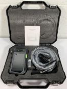 Teslong Rechargeable Industrial Inspection Endoscope Camera, 5 Inch IPS Screen, 1080P HD Borescope,