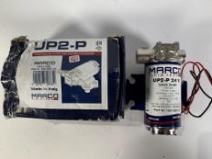 Marco Fluid Tech UP2-P PTFE, Water Transfer Gear Pump 10L / Min Max Pressure 1.5-21.8PSI, Self Primi