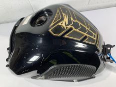 Yamaha Fazer FZ1 Petrol Motorcycle Tank, Black, 2006 onwards, Few Small Scratch's, Small Dent in LHS