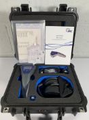 IPEC Handheld Switchgear PD Partial Discharge Detector Kit Includes Headphones, USB and Accessories,