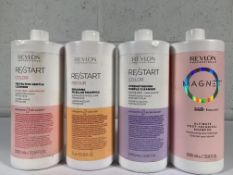 Four Revlon Professional Range Hair Products - 1L/1000ML/33.8 F.L O.Z Bottles - Strengthening/Repair