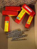 Sixty Dormer HSS jobber drill bits (Various sizes).
