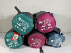 Five Mountain Warehouse Summit 250 Regular Length Sleeping Bags - Various Colours.