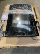 Klarstein Lausanne Vertical Electric Fireplace - Black.