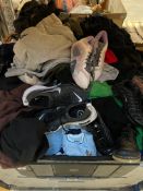 Assorted Pre-owned Clothing and Related (stillage not included).